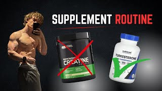 My Daily Supplement Stack for Muscle Growth & Health Optimisation