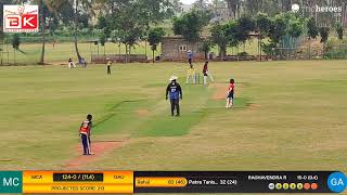 Gen Alpha U12 vs Manohar Cricket Academy live cricket match | BK Ganesha Chaturthi Cup-2026(U19) li screenshot 1