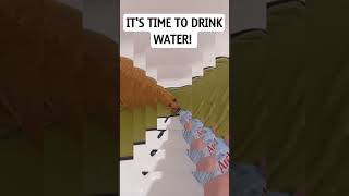 IT'S TIME TO DRINK WATER! #capybara #pou #fupシ #funny #water #вода #питьводу #omg