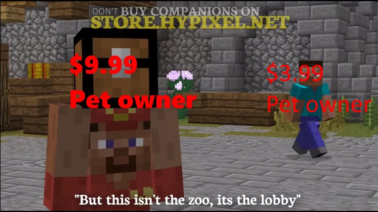 literally just me scrolling the companion page while hypixel zoo ad is playing