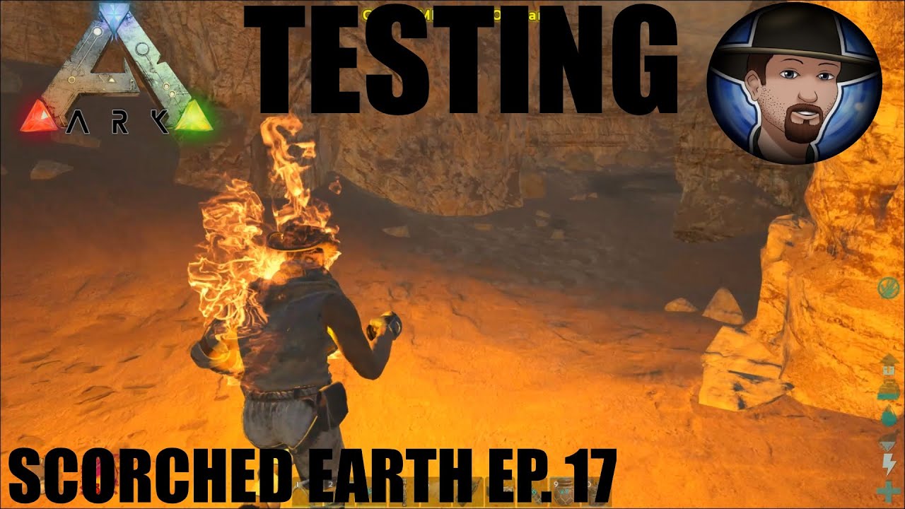 TESTING CLUSTER BOMBS FLAMETHROWER OIL JAR SCORCHED EARTH ARK