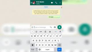 Kairas Romantic Conversation Kairas Whatsapp Chatting Video Iwrightwhatifeel Mishti Kaira