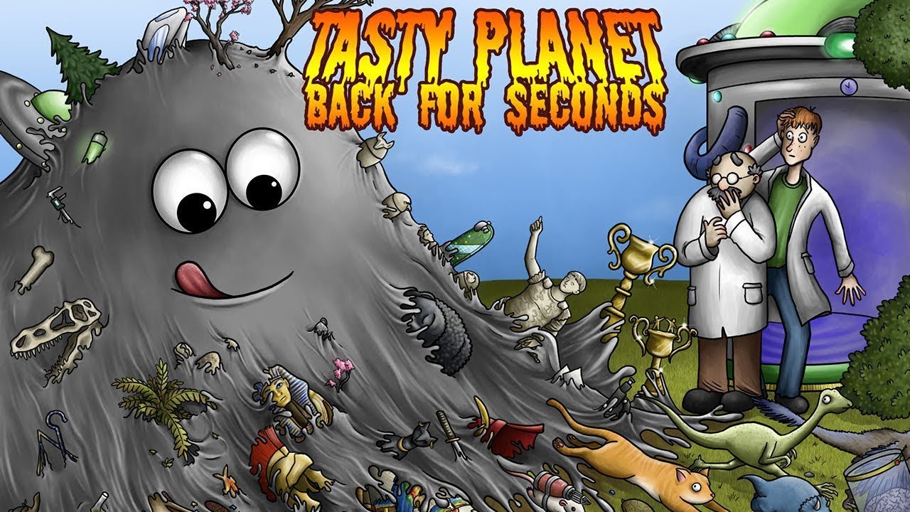 Игры съем планету. Игра tasty Planet 4. Съедобная Планета игра. Съедобная Планета 2. Глазастик съедобная Планета.