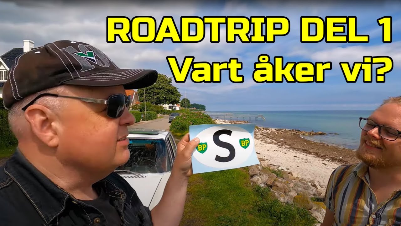 Vi reser söderut i Mercedes 200 1975. Häng med oss på roadtrip!
