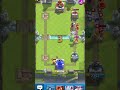 he made a brilliant comeback😮#clashroyaleshorts #highiqplays