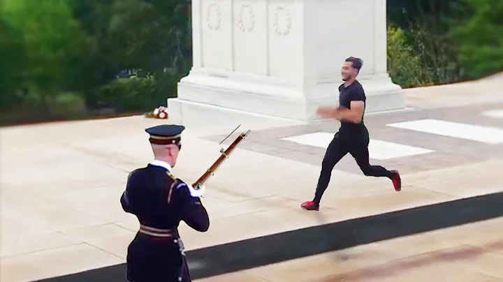 He Tried To Mess With A Guard Of The Tomb Of The Unknown Soldier - DayDayNews