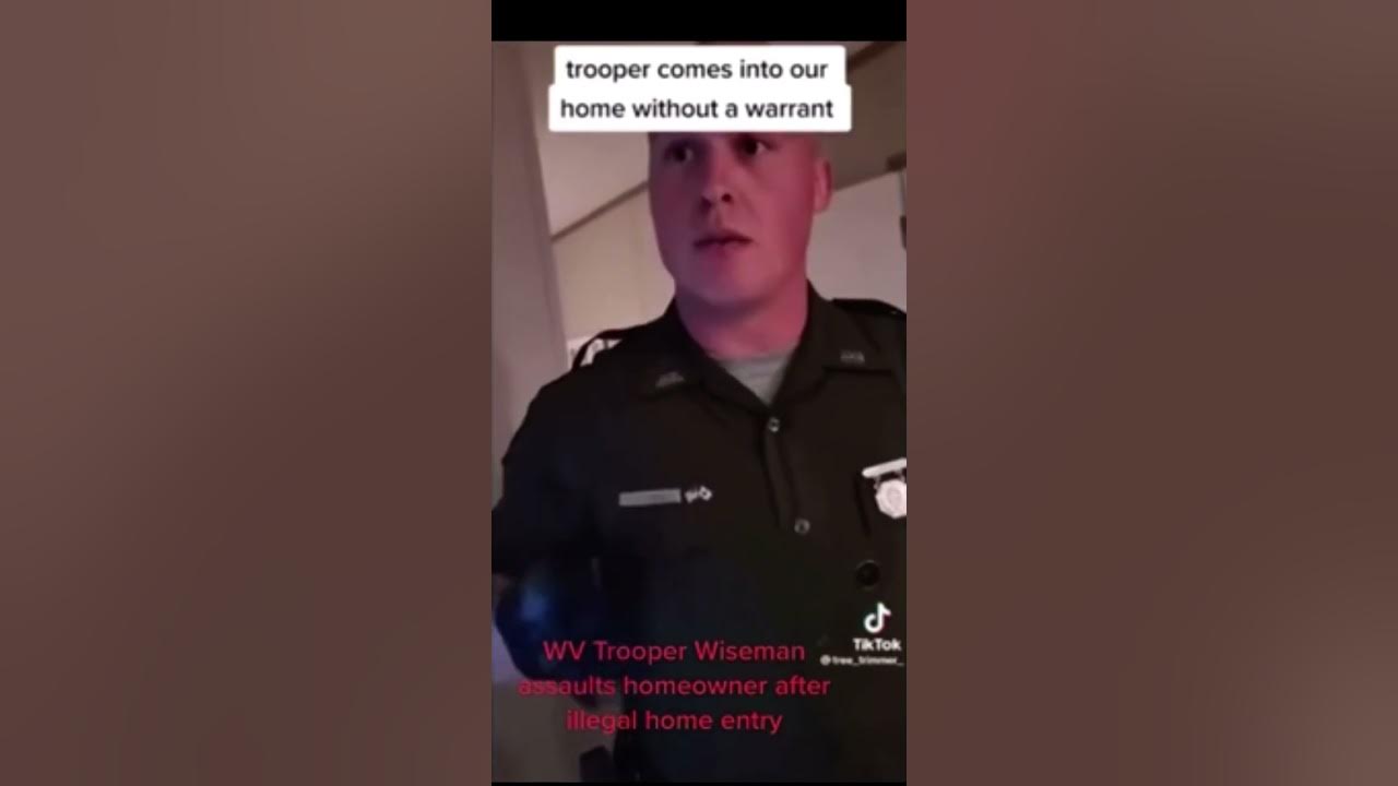 Trooper wiseman assault homeowner YouTube