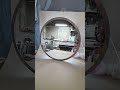 Пластикова кругла дзеркальна шафа з підсвіткою від Mikola-m.com.ua
