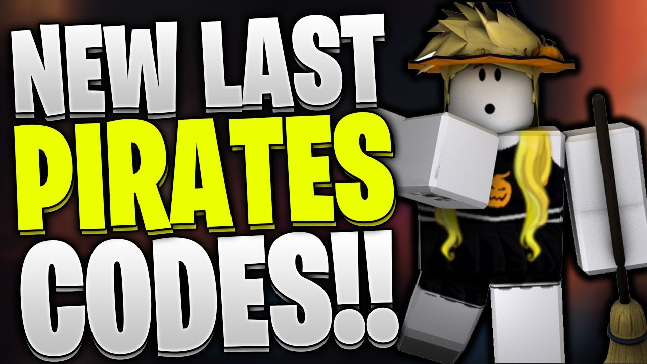 All *NEW* Last Pirates Roblox Codes! YouTube