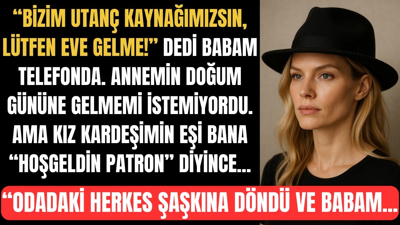 Babam Annemin Doğum Gününe Gelmemi Yasakladı, Sonra Kardeşimin Sevgilisi Bana 