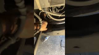 How to fix a broken loose nut inside of a subframe.