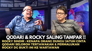 🔴Qodari & Rocky Saling Tampar‼️ Qodari Permalukan Rocky Dg Bukti & Seloroh Dihadapan Para Wartawan