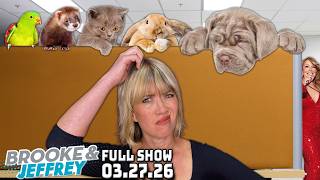 Jeff’s Spring Cleaning Song, Brooke’s Radio Wisdom + In Walks the Ex Date  | FULL SHOW 3/27/26