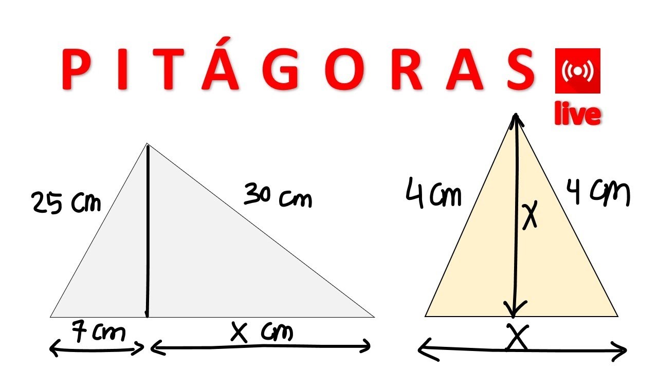 Teorema De PitÁgoras Ejercicios Resueltos Youtube