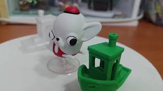 [3D printing] BambuLab P1SC - ABS RotatingDisplayHolder