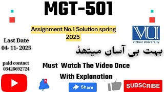 MGT501 - Human Resource Management Assignment Solution No:1 💯 percent 2025 Paid Whatsapp 03426692724