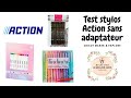 Test stylo action sans adaptateur  cricut maker  explore