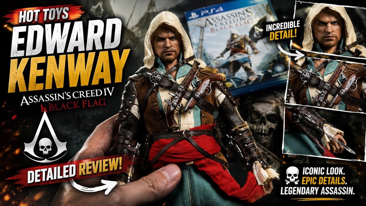 DamToys Assassin's Creed IV: Black Flag Edward Kenway 1/6 Scale