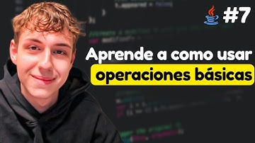 Operaciones BÁSICAS en JAVA (aritméticas) | 3.1 Curso COMPLETO de Java 21 2024