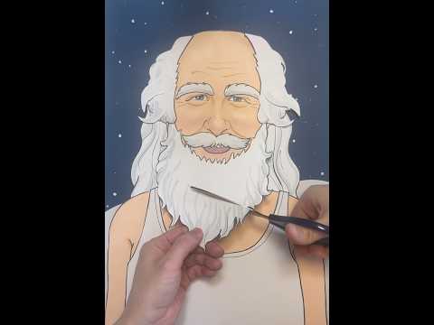 仕事を終えたサンタさん Santa Finished His Work Shorts