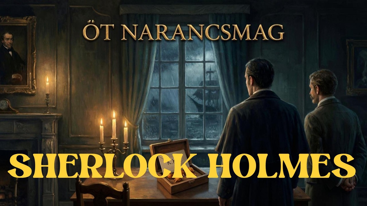 NOVELLA PERCEK – Sherlock Holmes kalandjai – Az öt narancsmag (novella, hangoskönyv)