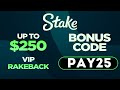 How to claim promo code in stake 🎁 How to activte stake promo code