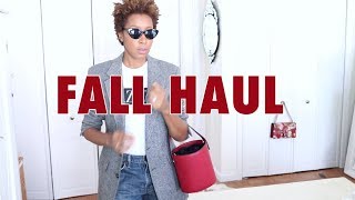 FALL HAUL & TRY ON!!  MADEWELL, ZARA, TOPSHOP + MORE!!