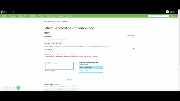 Creating and Editing Storylines (Automated Message Scheduling) with Mosio