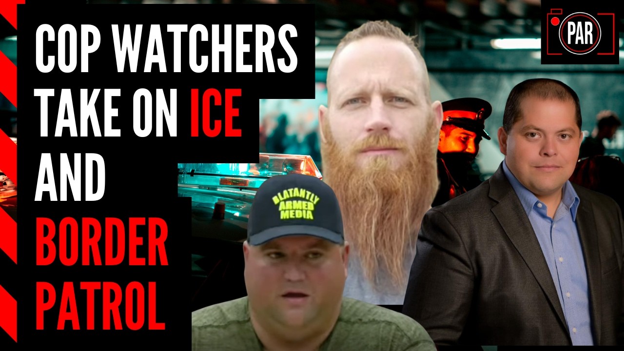 Cop watchers take on ICE & Border Patrol w/James Freeman, Corners News, & HBO Matt LIVE