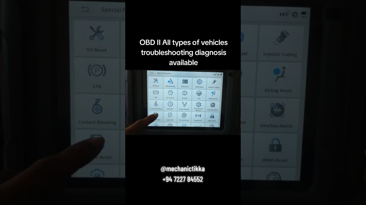 OBD 2 All types of vehicle diagnosis and troubleshooting @mechanictikka Call or WA: +94722784552