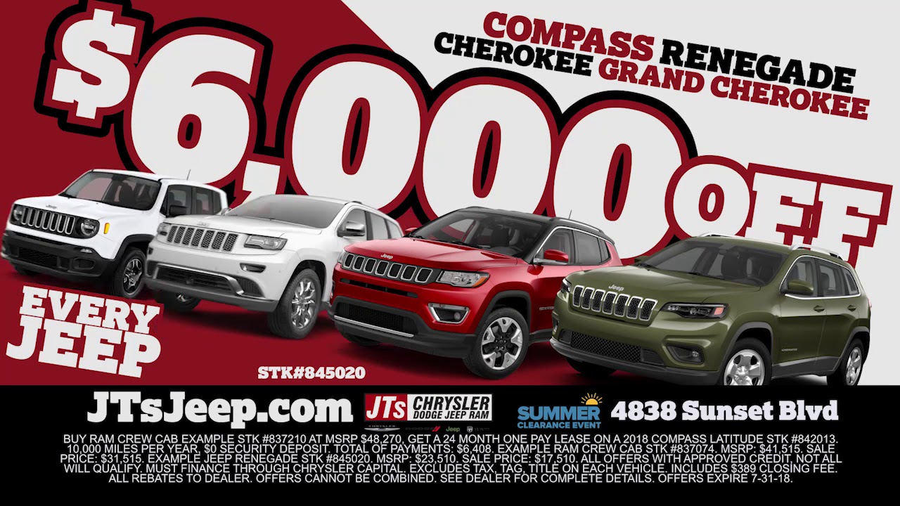 Buy a RAM & Get a Jeep Too | JTs Chrysler Dodge Jeep Ram of Lexington