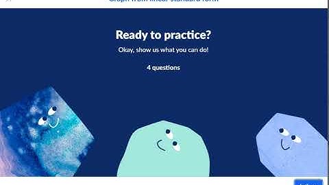 Linear Equations Graphs from Linear Standard Form