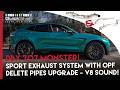 Aston Martin DBX 707 Monster V8 Sound | QuickSilver Performance Exhaust &amp; OPF Delete Pipes #dbx707