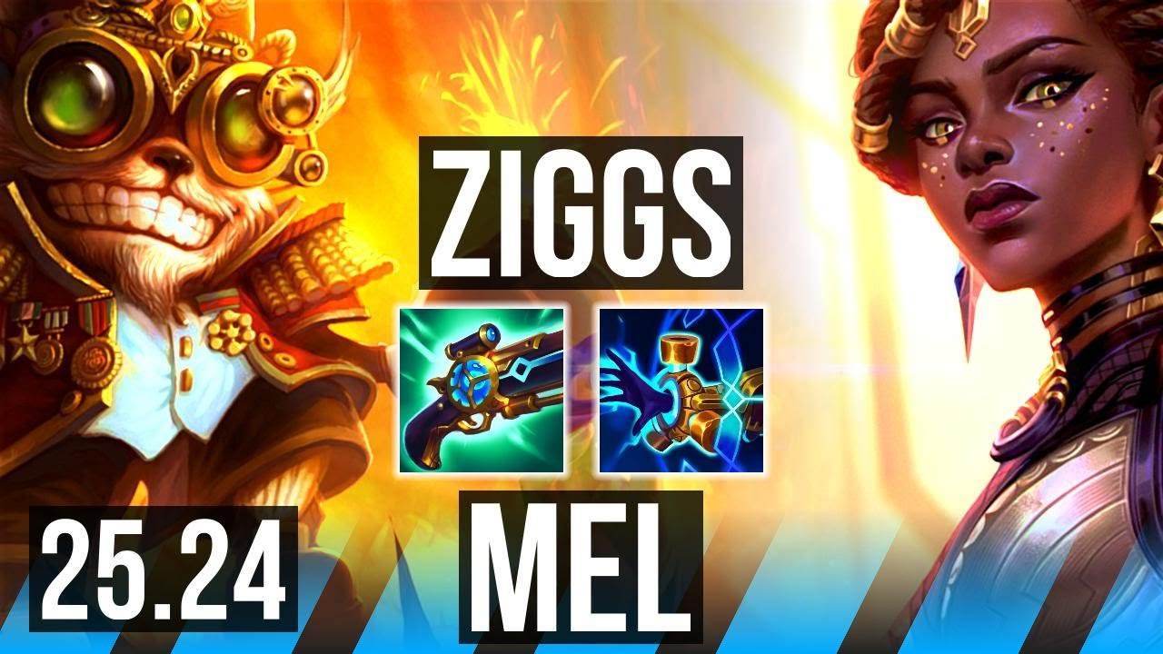 ZIGGS vs MEL (MID) | Dark Harvest | KR Grandmaster | 25.24