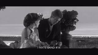 I Hate Sand But Its Black And White