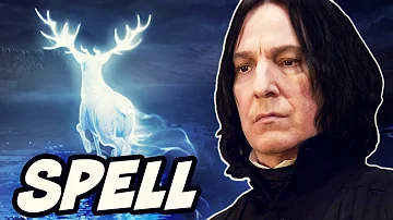 What was Snape's original Patronus?