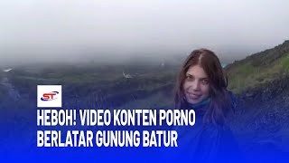 Bule mesum di gunung batur