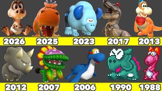 Evolution of Dinosaurs Game Graphics in Nintendo Games &amp; Movie (1988-2026)