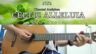 Celtic Alleluia - Chanted Antiphon - Guitar Chords