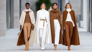 Max Mara Inspired Fall/Winter 2025/26 | Caramel & Honey Warm Neutrals for Modern Women