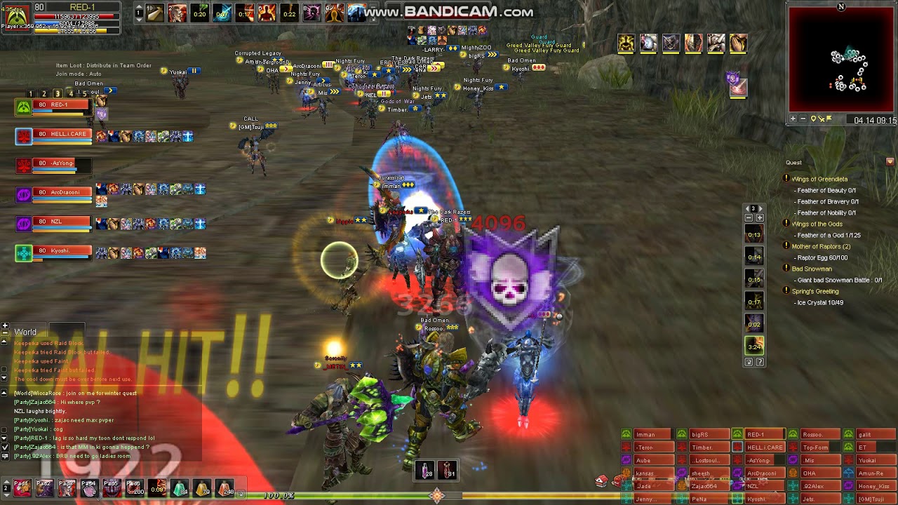 Shaiya US Canyon of Greed PvP 