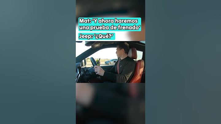 Audi RSQ8 vs Jeep Trackhawk ¡prueba de frenado! ✋🛑
