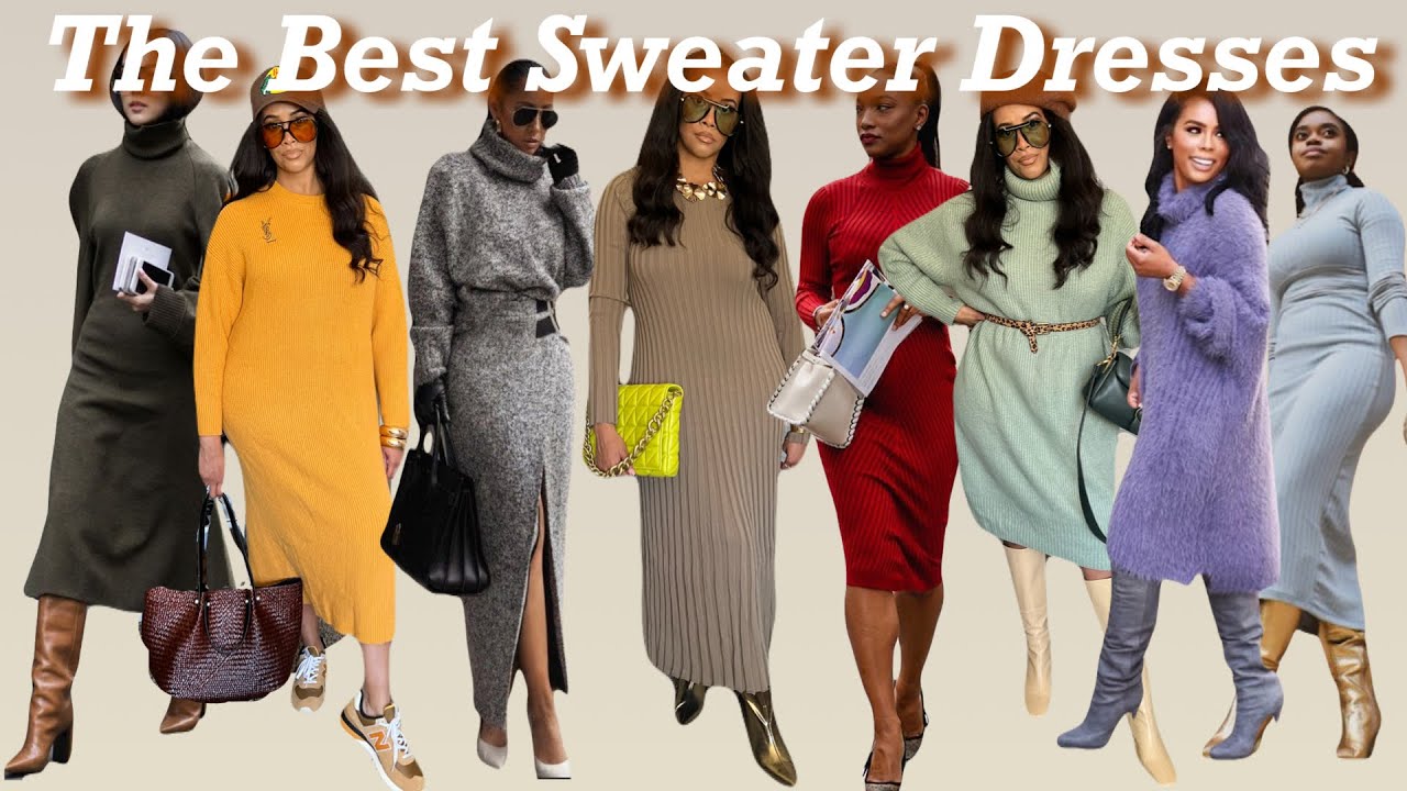 Fab Sweater Dresses that Should Be in Your Closet