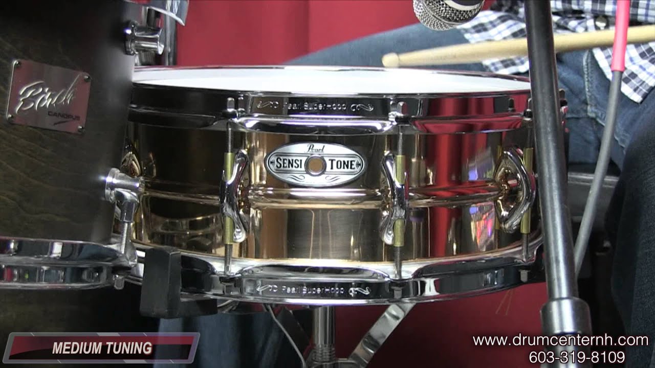 Pearl Beaded Phosphor Bronze SensiTone Premium Snare Drum 5x14