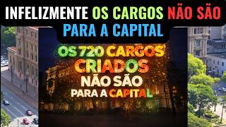 INFELIZMENTE OS CARGOS NÃO SÃO PARA A CAPITAL. Concurso Escrevente TJSP capital e interior.