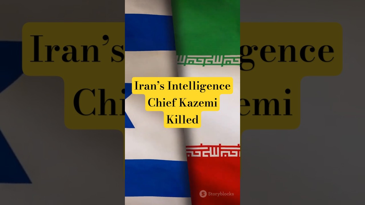 Israel Strikes Iran: IRGC Intelligence Chief Kazemi & 2 Generals Killed | Breaking News