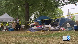 Docs: Bronson Park protester cleanup more than $15K