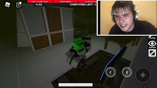 Sweaty Speedrun Gamer Meme Roblox Flee The Facility