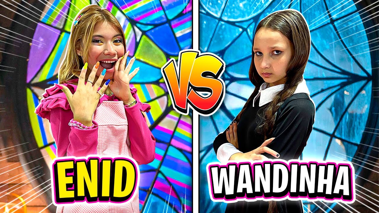 Você seria a Wandinha ou a Enid?