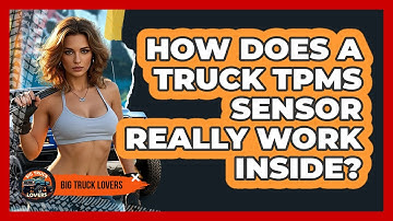 How Does A Truck TPMS Sensor Really Work Inside? - Big Truck Lovers
